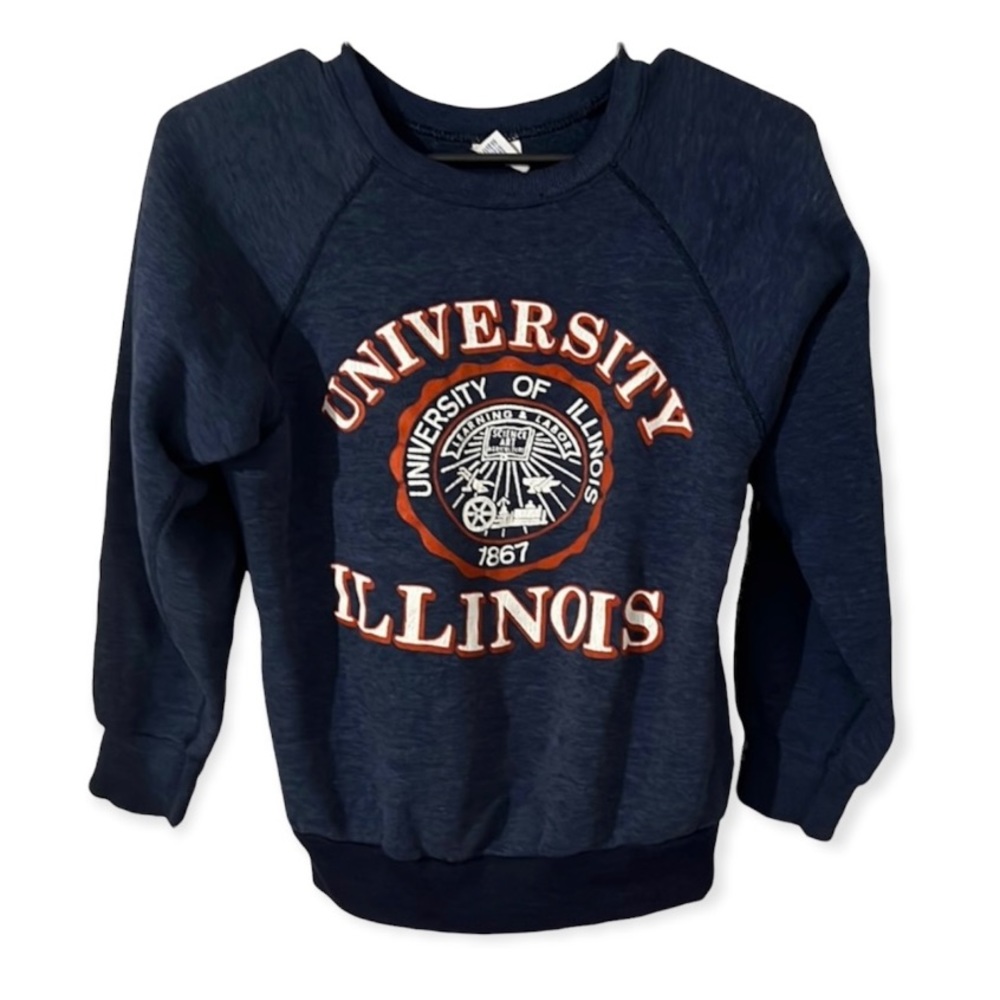 1980’s university of Illinois crewneck